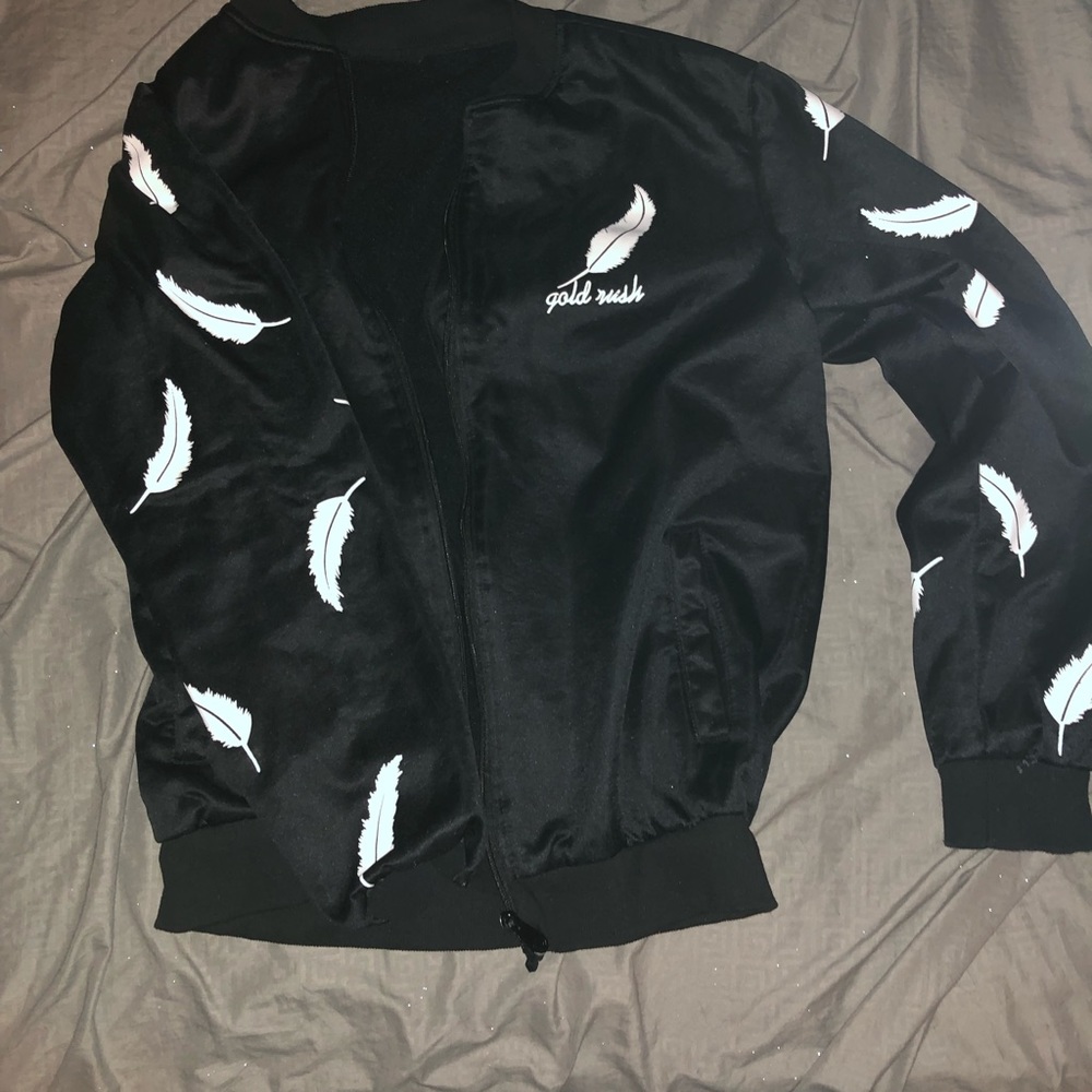 Men’s Fashion Feather Sweatshirt